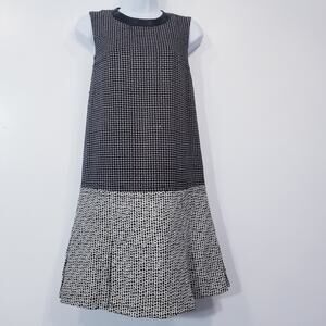 Diane Von Furstenberg Tweed A-Line Dress
